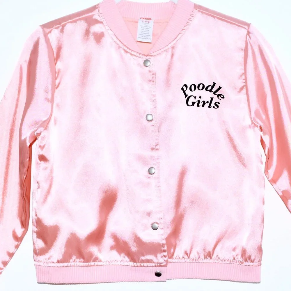 Gymboree Poodle Girls Sock Hop Halloween Costume Jacket - Large (10-12)